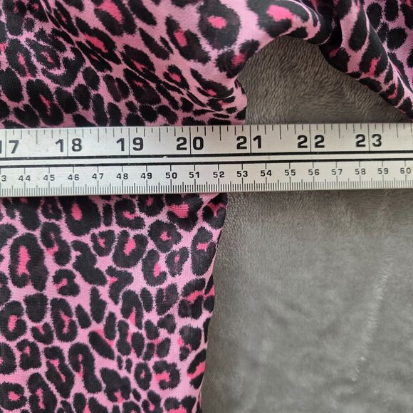 LuLaRoe Sheer Pink Cheetah Print Kimono Cardigan – Size 3 - Picture 9 of 11